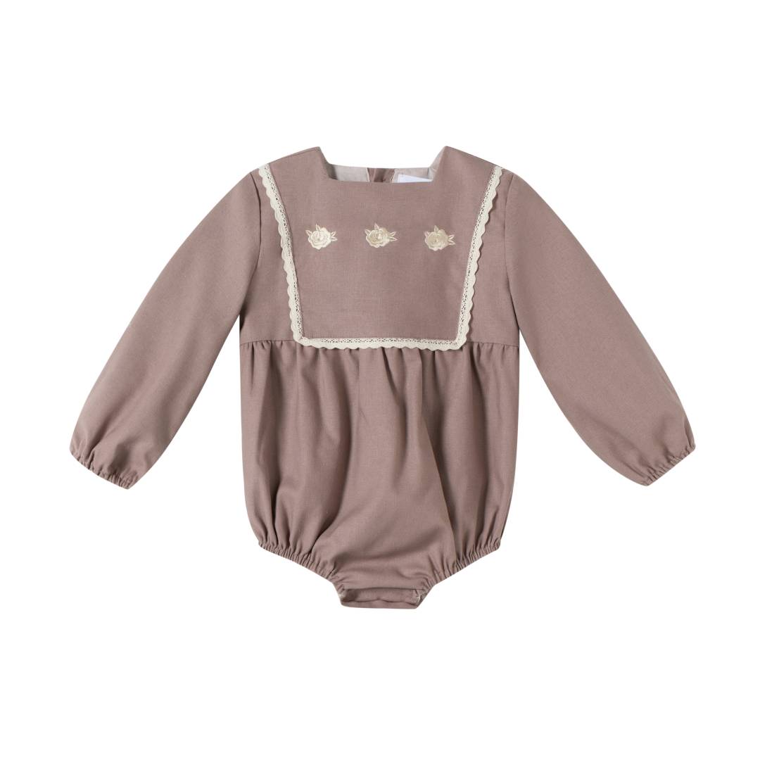 Baby Clothing Quality - キッズコットンリネン服 刺繍ベビーロンパース レース付き衣料品ブティック 高品質 2026 新生児ロンパース