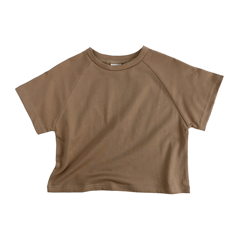 Baby Clothing Factory Shop - 綿 100% 卸売ベビー T シャツ子供トップス女の子男の子 T