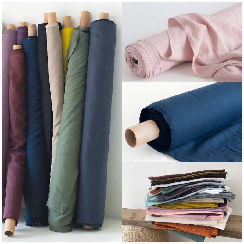 Baby Clothing Organic - 280cmx100cm 純粋なリネン生地縫製用キルティング生地 DIY 工芸品バッグベビー服ドレス寝具セット手作り縫製