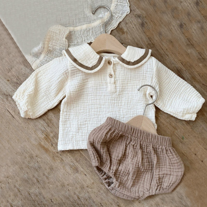 Baby Clothing Organic - ベビー服セット 0-3 年オーガニックコットンネイビーデザイン男の子服シャツ + ブルーマースト 2