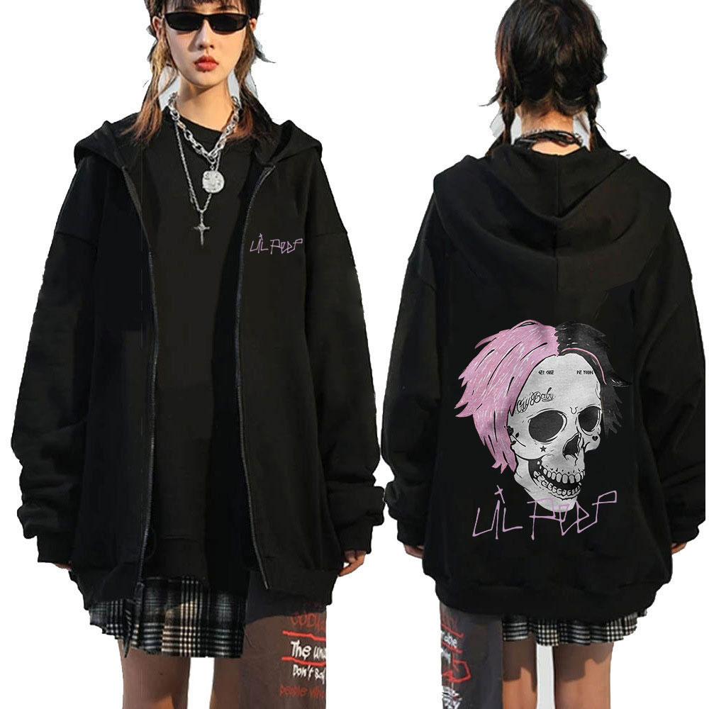 Baby Clothing Zipper - 男性用カジュアルオーバーサイズのジッパーパーカー、lpepeep、ry Baby、Vintage Clothing、ヒップホップ、ジップアップトレーナー、ユニセックスジャケット、ファッション