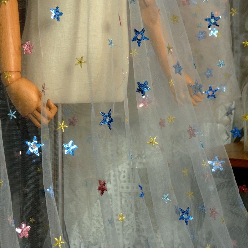 スターガーゼ刺embroidered生地,スパンコール刺em - Baby Clothing Organic のレビューと価格