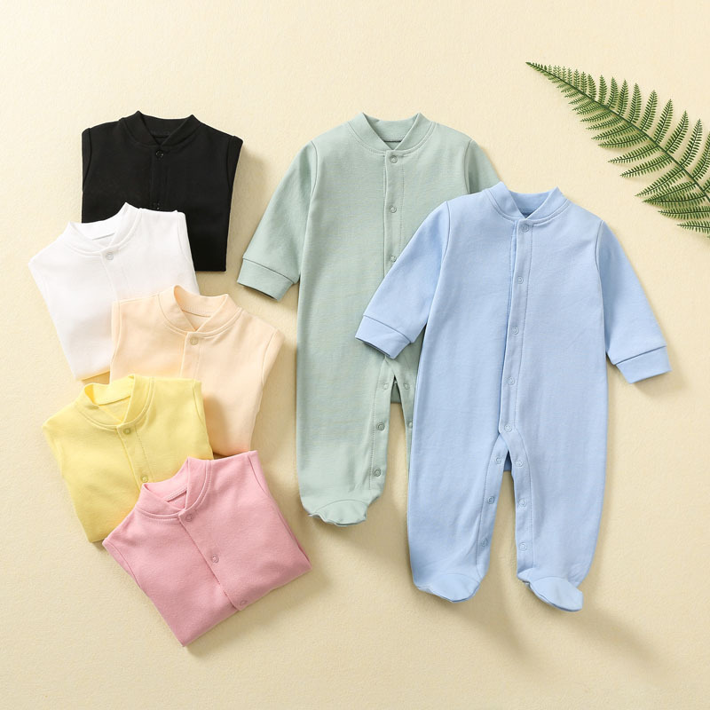 2 個綿 100% ベビーロンパース新生児スリープスーツジャ - Baby Clothing Factory Shop のレビューと価格
