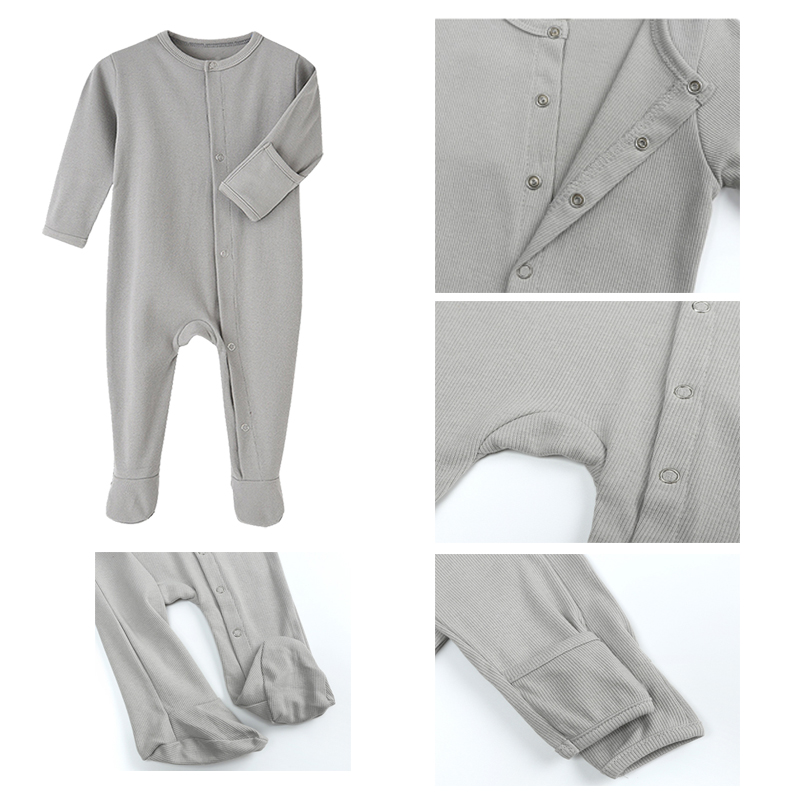 コットンジャンプスーツ新生児ロンパーススリープスーツINSジ - Baby Clothing Factory Shop のレビューと価格
