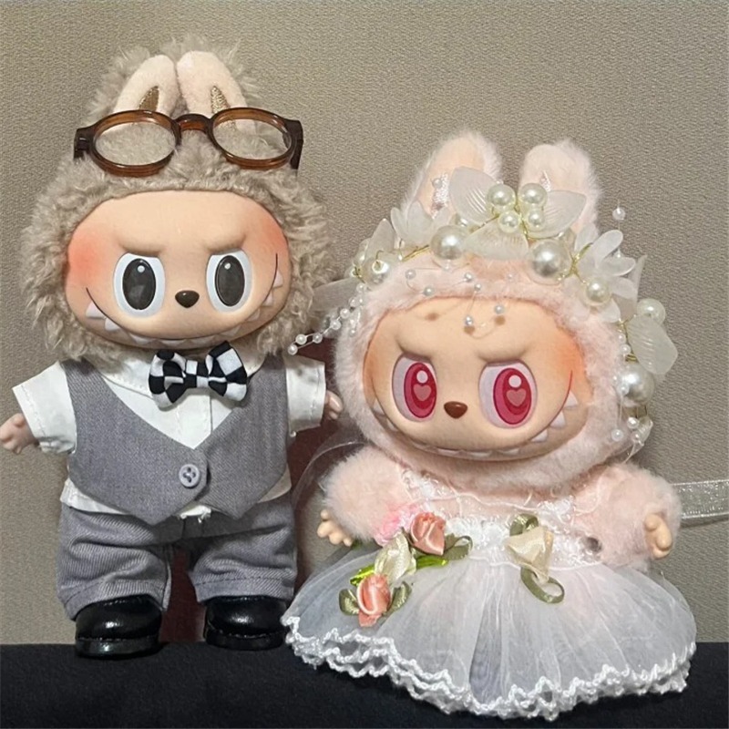 15 17 センチメートルラビュブ人形結婚式恋人ドレス衣装服 - Baby Clothing Accessories のレビューと価格