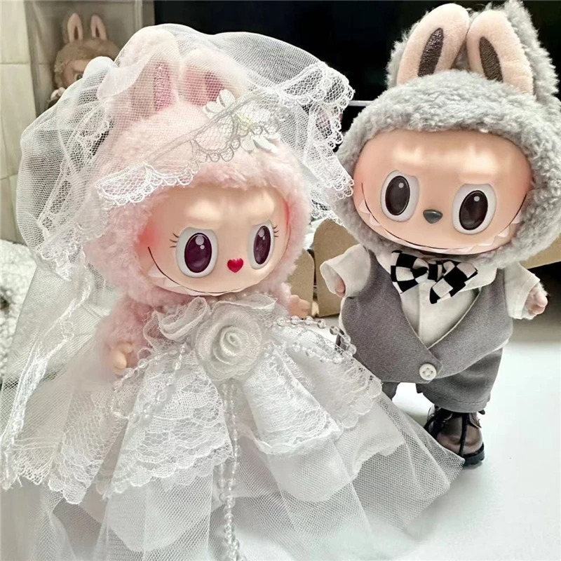 15 17 センチメートルラビュブ人形結婚式恋人ドレス衣装服 - Baby Clothing Accessories のレビューと価格