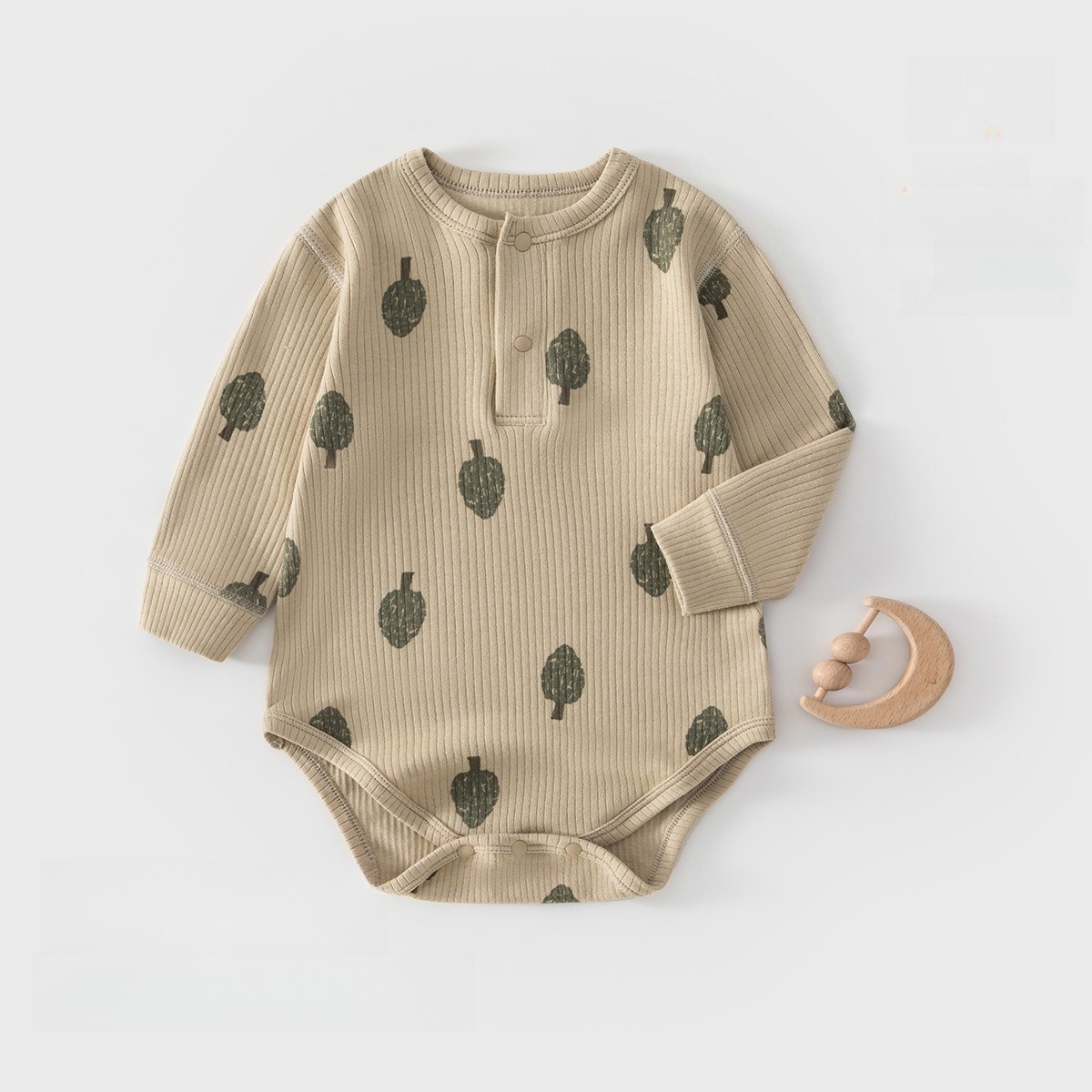 春のベビー服ソフト純綿長袖ショートパンツジャンプスーツ 0- - Baby Clothing Quality のレビューと価格
