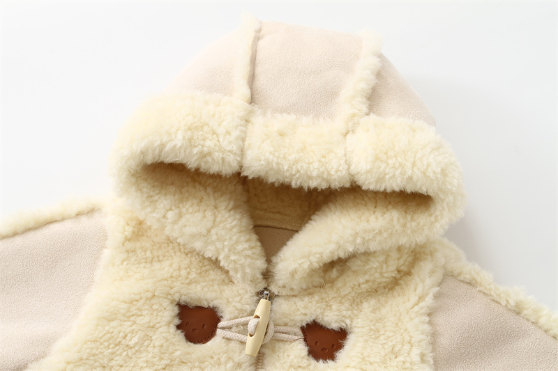 新生児用ジャンプスーツ 秋冬 ベビーロンパース フード付き  - Baby Clothing Zipper のレビューと価格