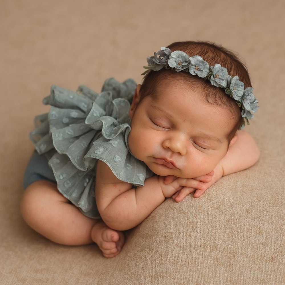 女の赤ちゃんの写真撮影服新生児写真小道具メッシュチュチュドレ - Baby Clothing Accessories のレビューと価格
