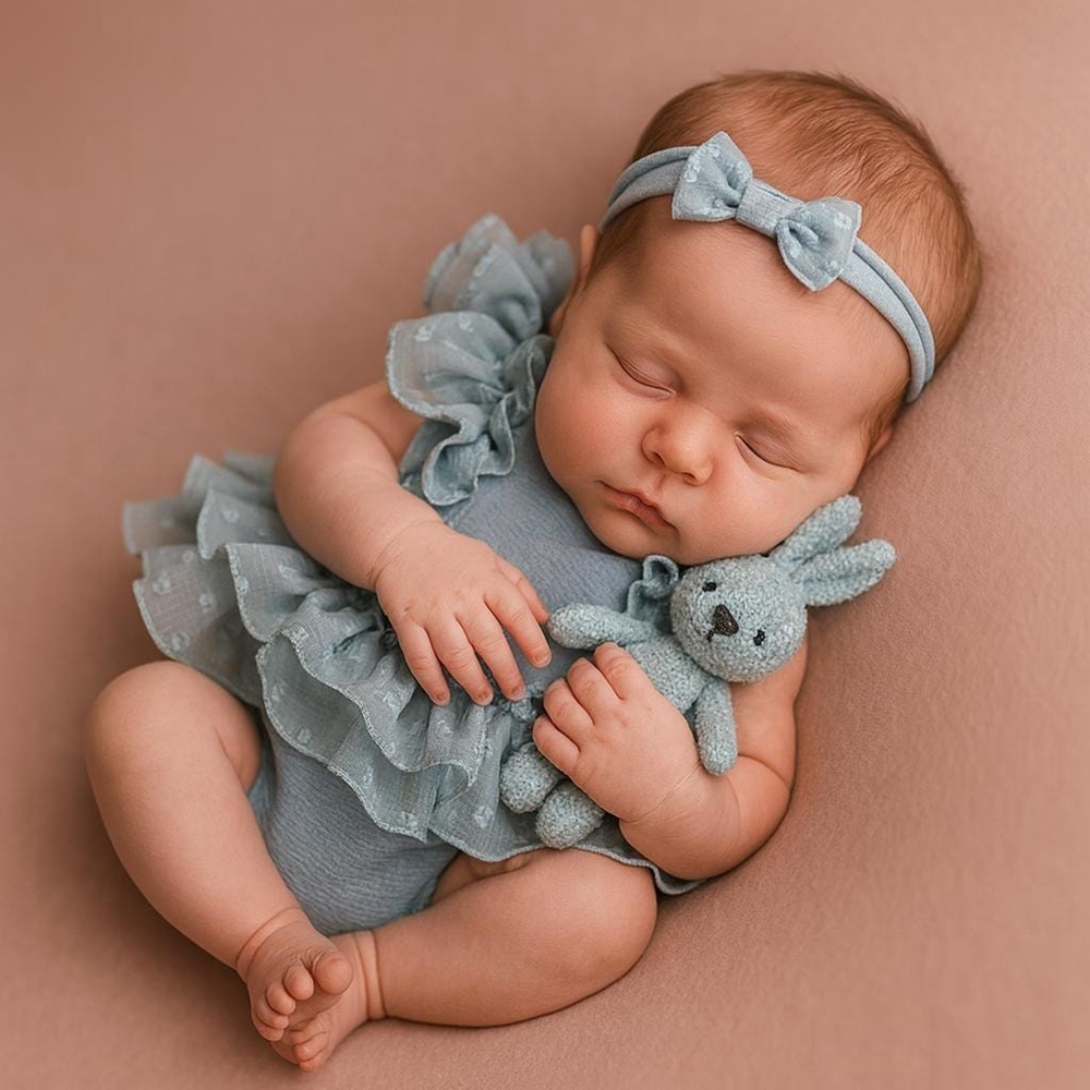 女の赤ちゃんの写真撮影服新生児写真小道具メッシュチュチュドレ - Baby Clothing Accessories のレビューと価格