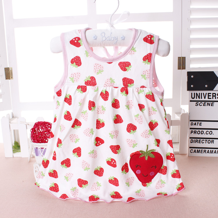 0〜2歳の女の赤ちゃんのための綿のサマードレス,プリンセスド - Baby Clothing Quality のレビューと価格