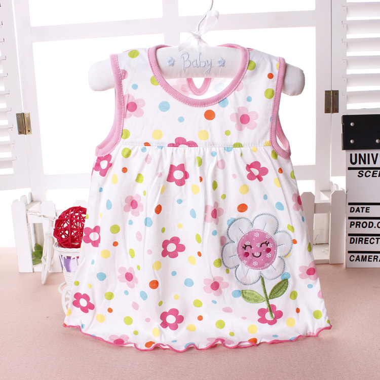 0〜2歳の女の赤ちゃんのための綿のサマードレス,プリンセスド - Baby Clothing Quality のレビューと価格