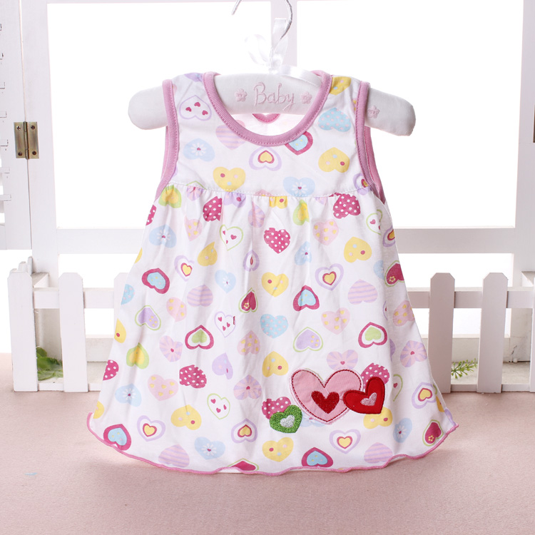 0〜2歳の女の赤ちゃんのための綿のサマードレス,プリンセスド - Baby Clothing Quality のレビューと価格