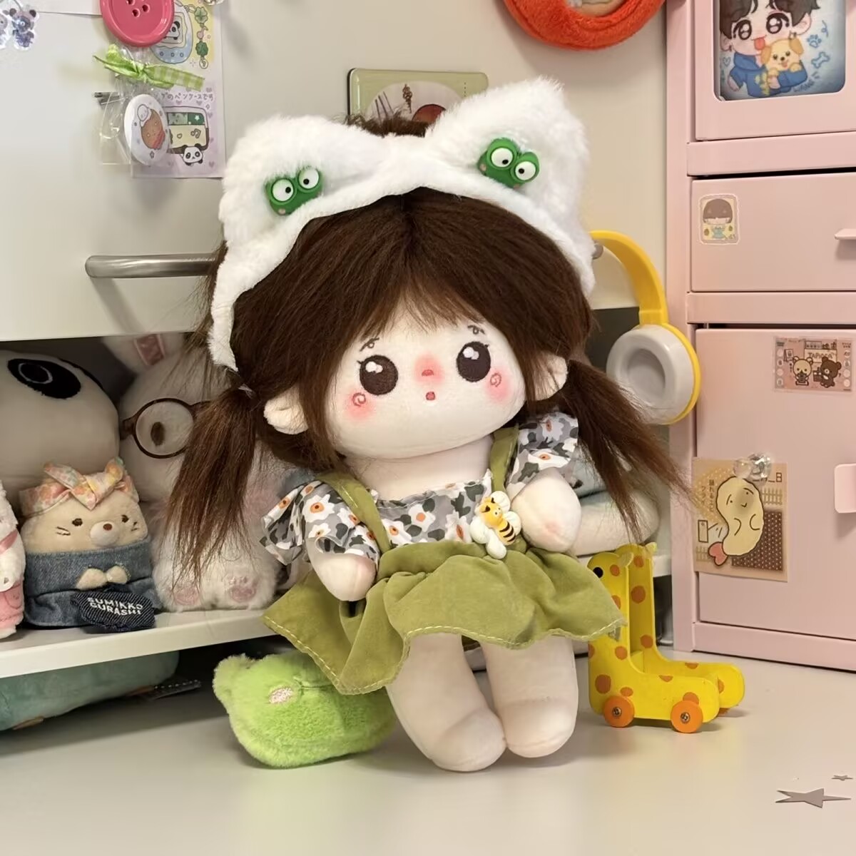 かわいい20cmコットン人形服、スカート、ぬいぐるみ人形セッ - Baby Clothing Cheap のレビューと価格