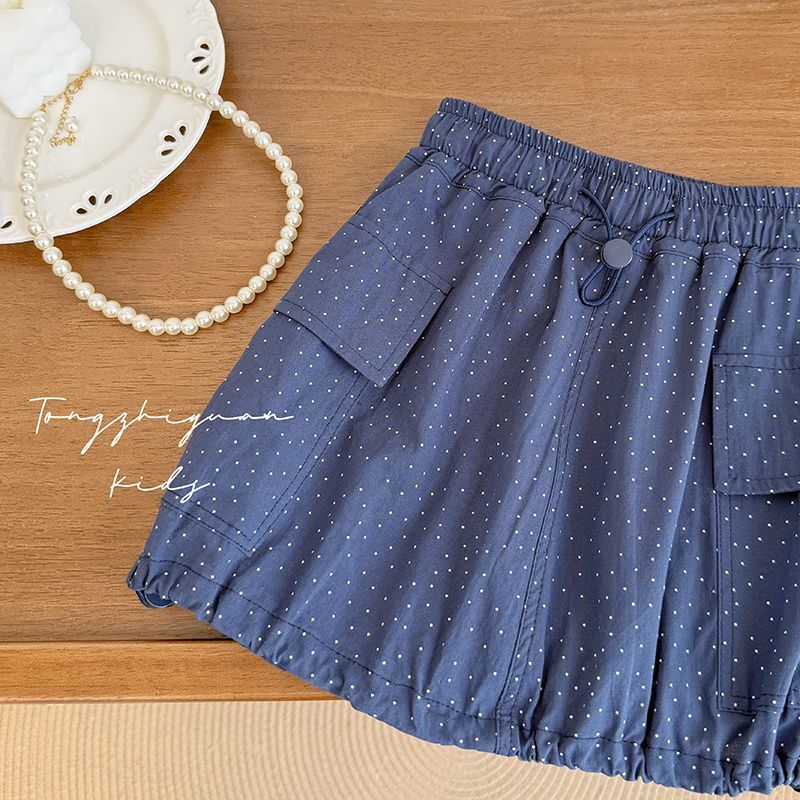 女の子の夏の新しいファッショナブルな水玉模様のワークウェアス - Baby Clothing Quality のレビューと価格