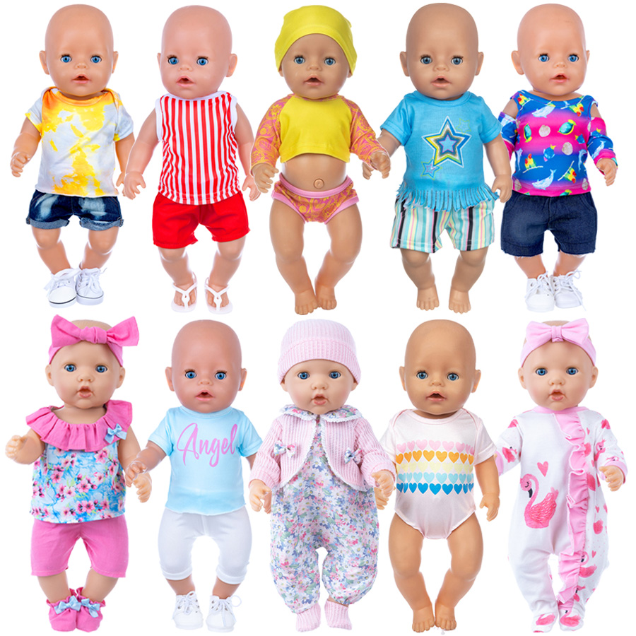 人形の服 18 インチリボーンドール用かわいいパジャマスーツ - Baby Clothing Accessories のレビューと価格