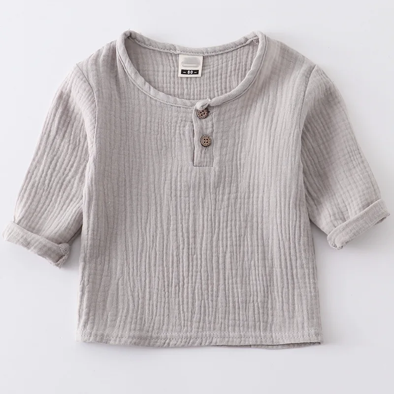 生まれたばかりの赤ちゃんのためのオーガニックコットンTシャツ - Baby Clothing Organic のレビューと価格